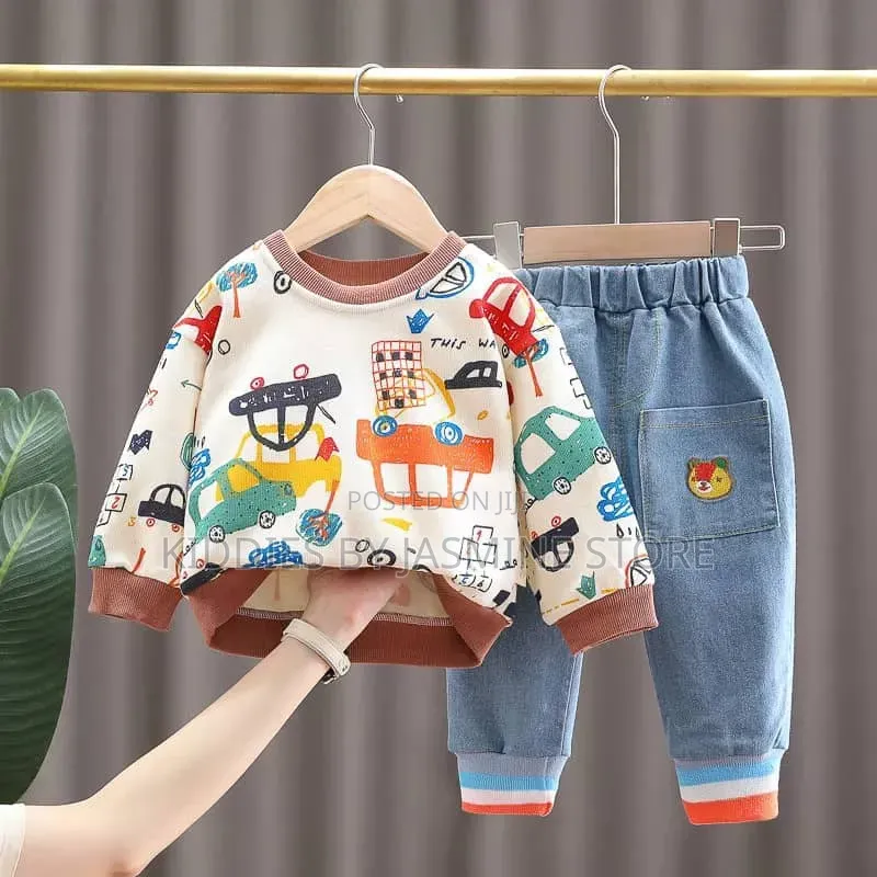 Boys 2psc Jeans Set