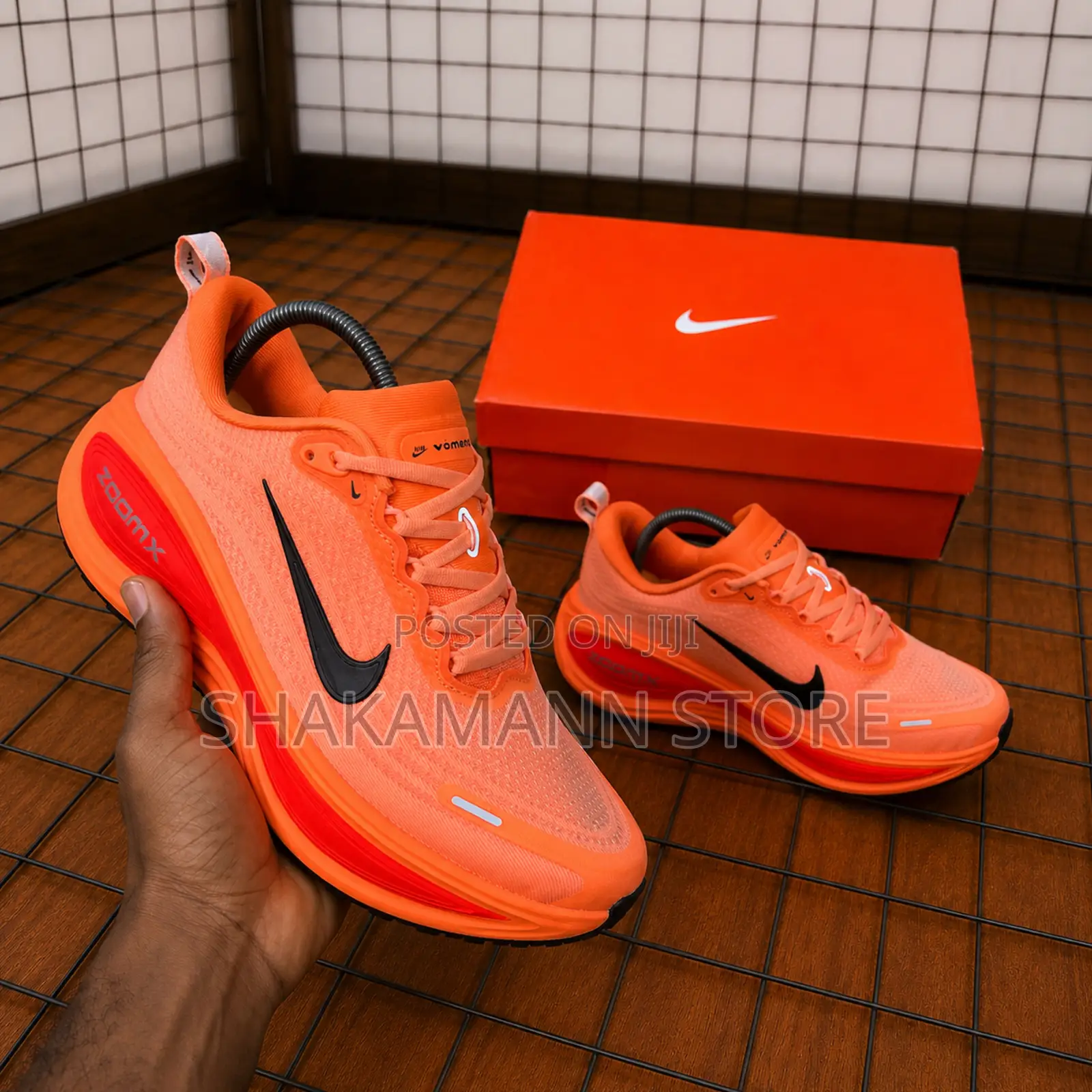 High Quality Adidas Vomero Lastest—Orange Pusle