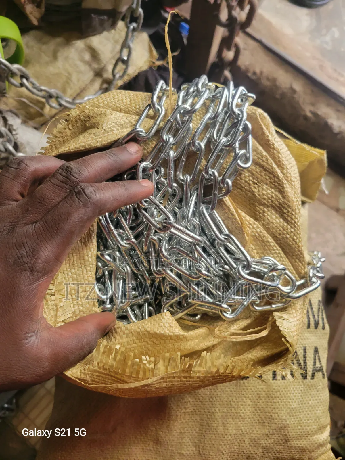 3mm Galvanized Steel Chain
