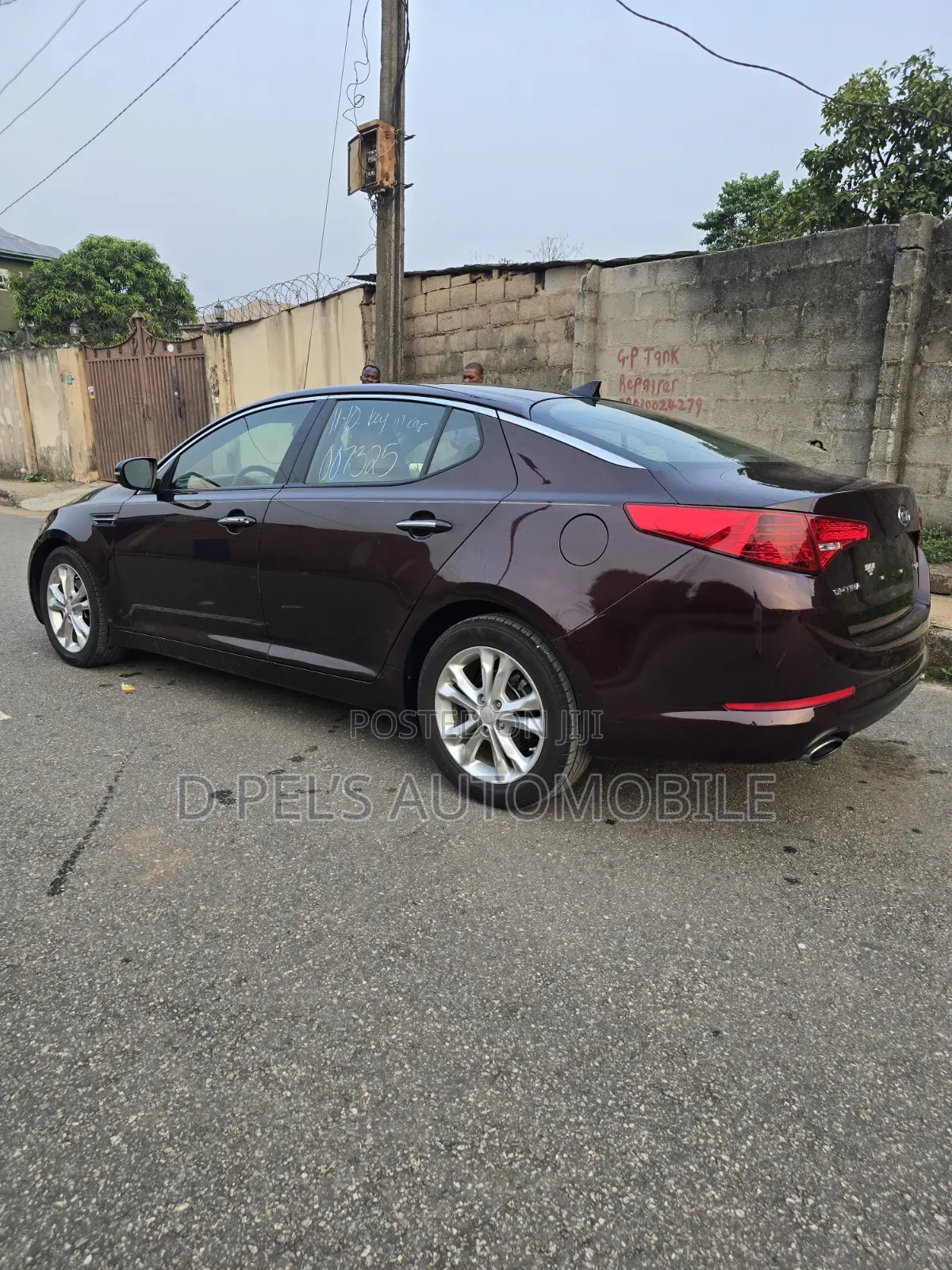 Kia Optima 2012 Burgundy