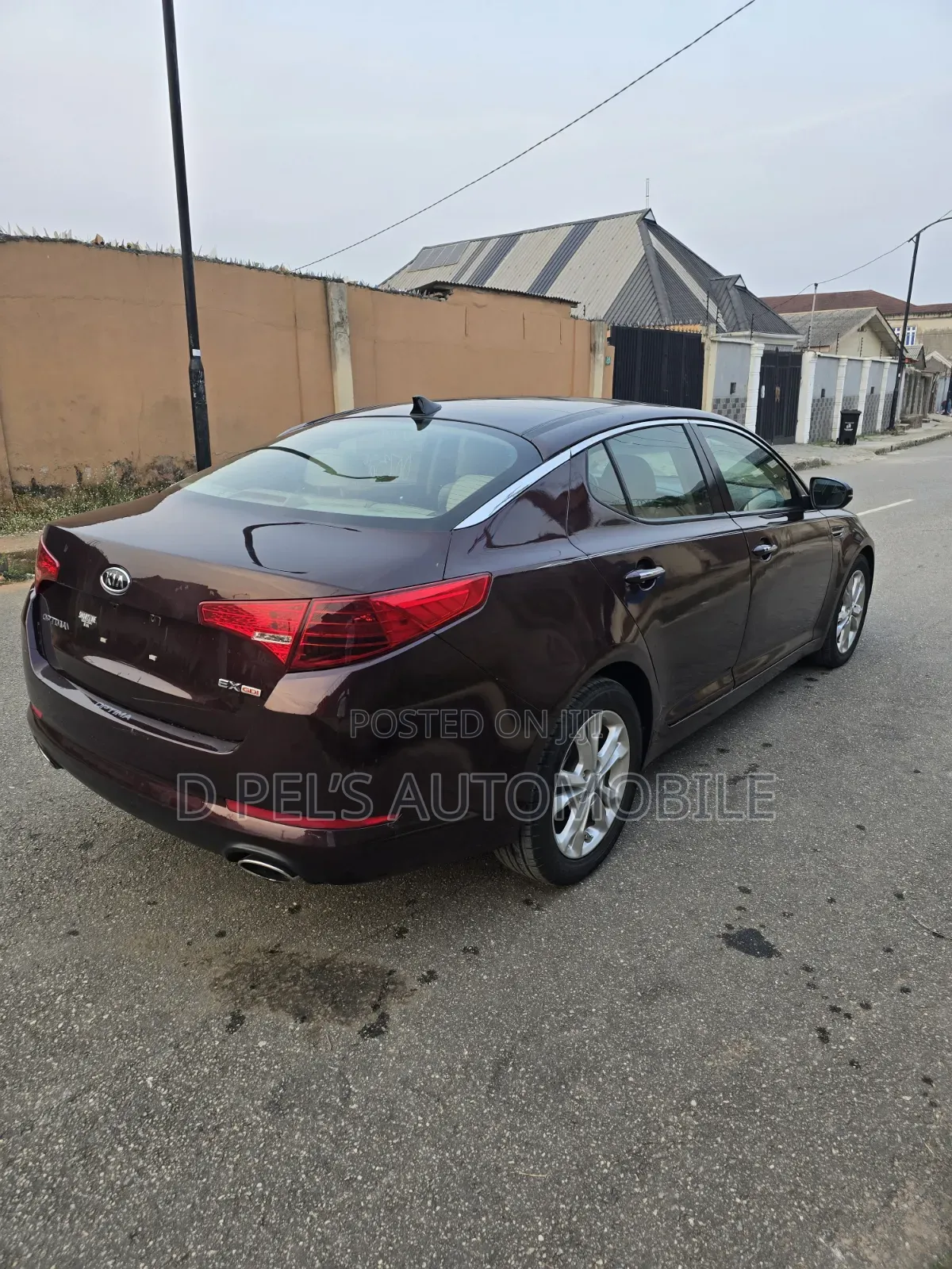 Kia Optima 2012 Burgundy
