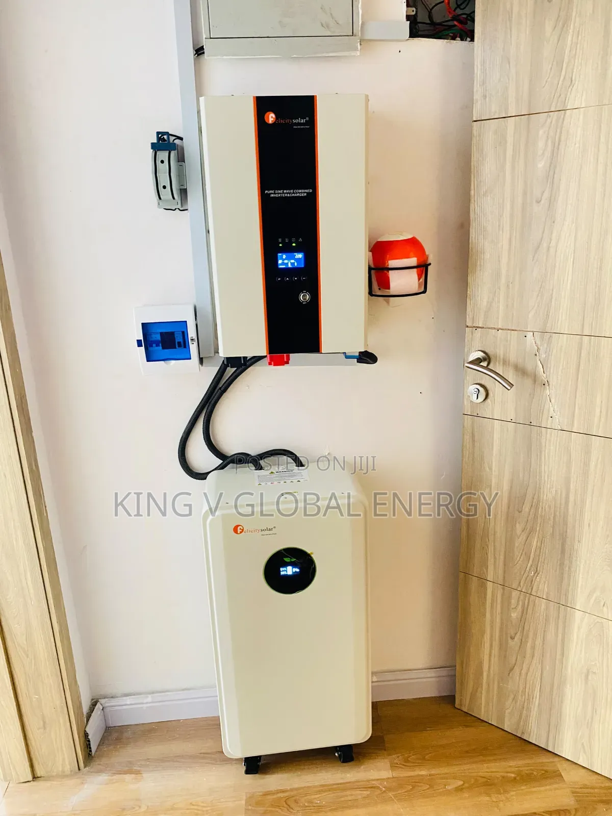 Felicity 10kva/48v Hybrid Inverter+15kwh/48v Lithuim Battery System