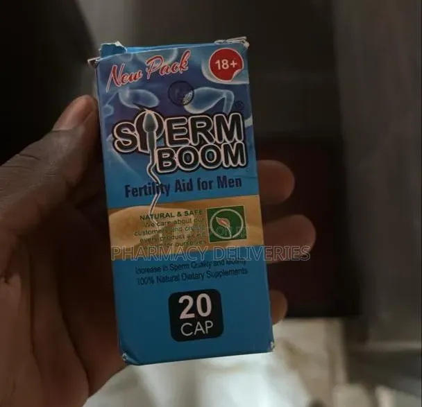 Sperm Boom Fertility Aid For Men – Reproductive Support (20 Capsules)