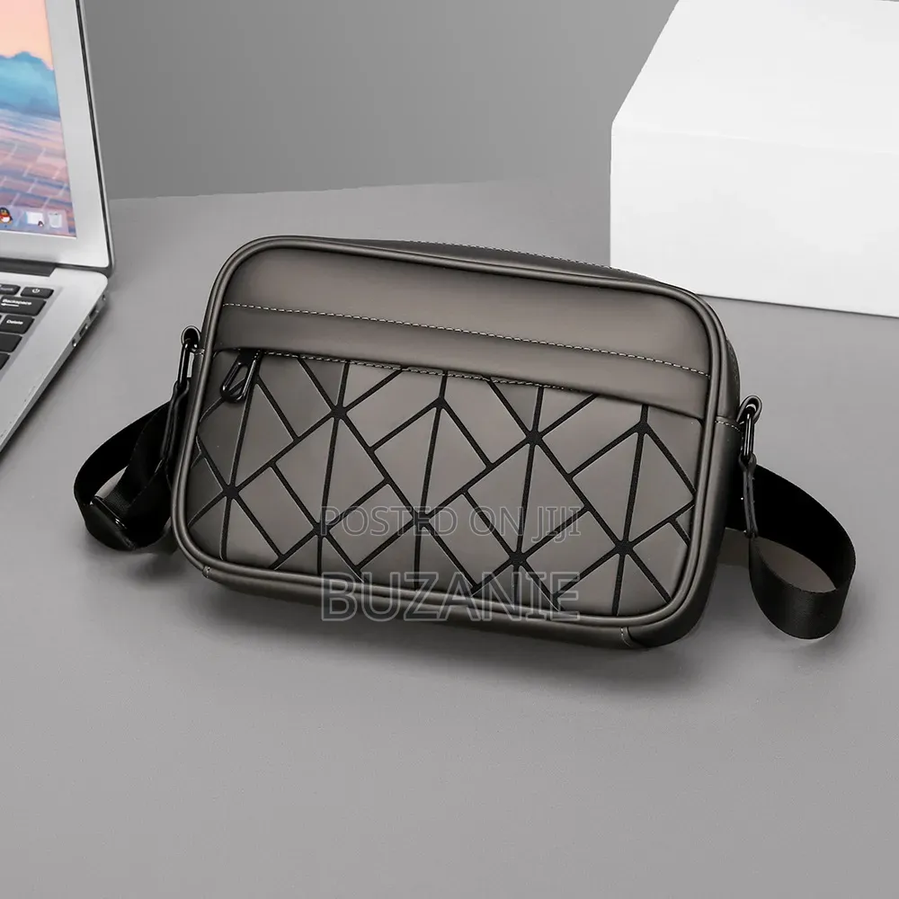 Grey Premium Crossbody Bag Unisex Latest Messenger Bag