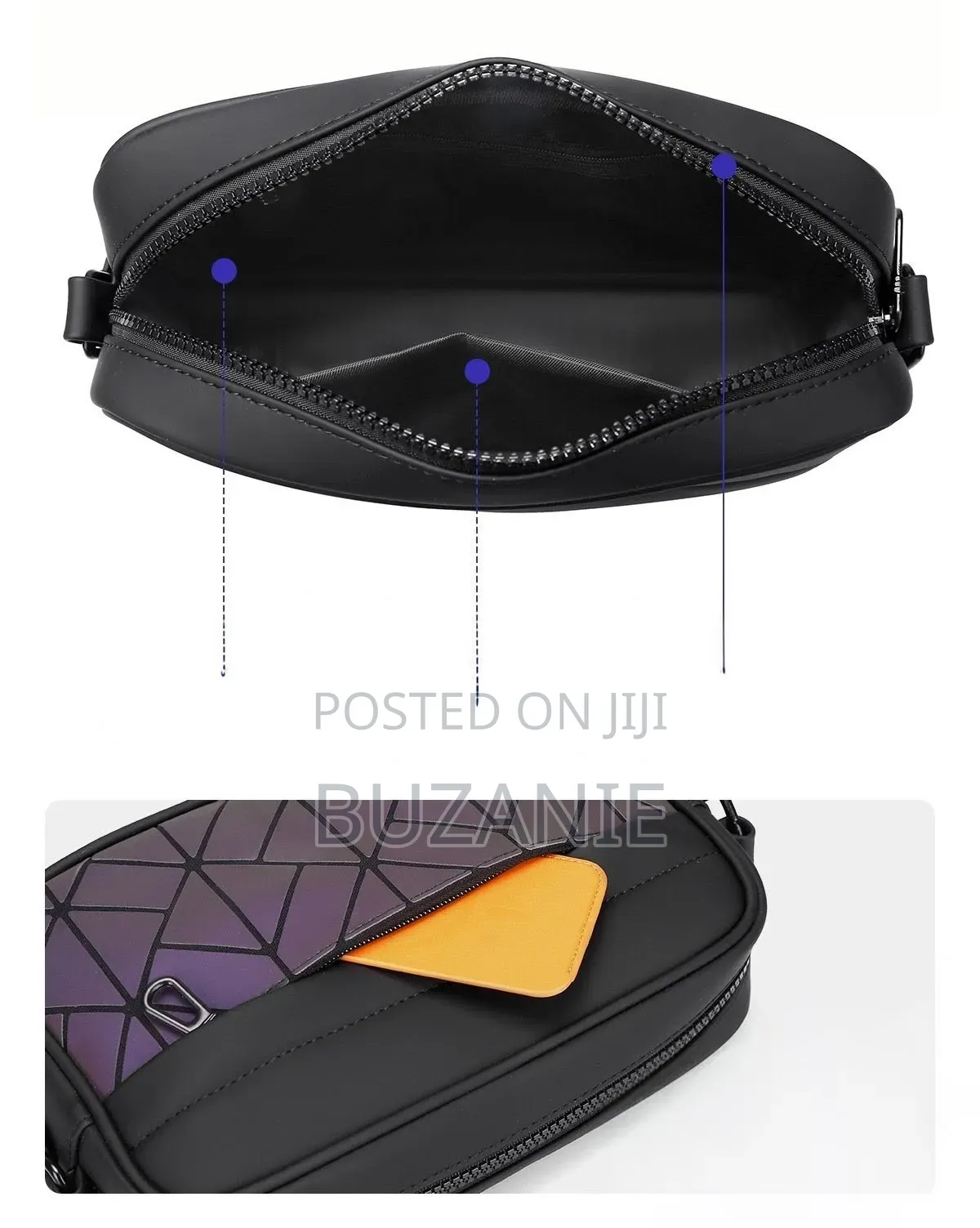 Grey Premium Crossbody Bag Unisex Latest Messenger Bag