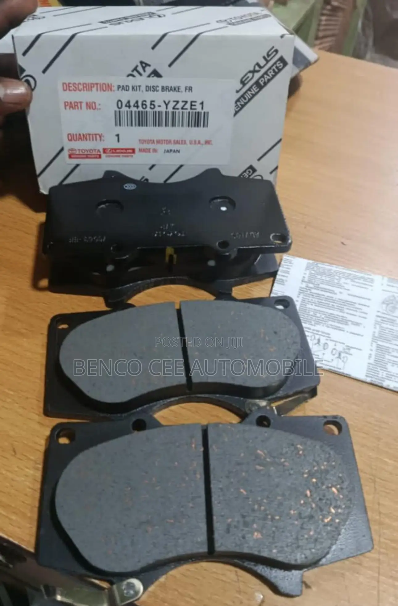 Original Brake Pads for Toyota Land Cruiser 2015