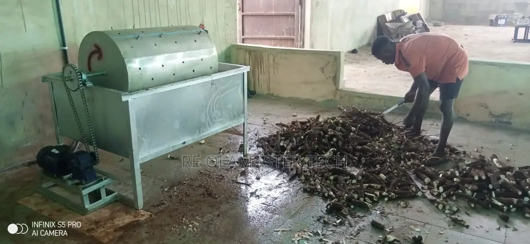 Cassava Peeling and Washing Machine