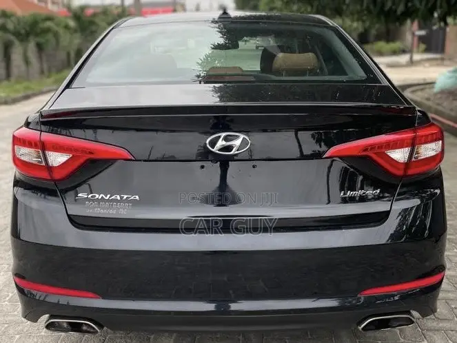 Hyundai Sonata Limited 4dr Sedan (2.4L 4cyl 6A) 2015 Black