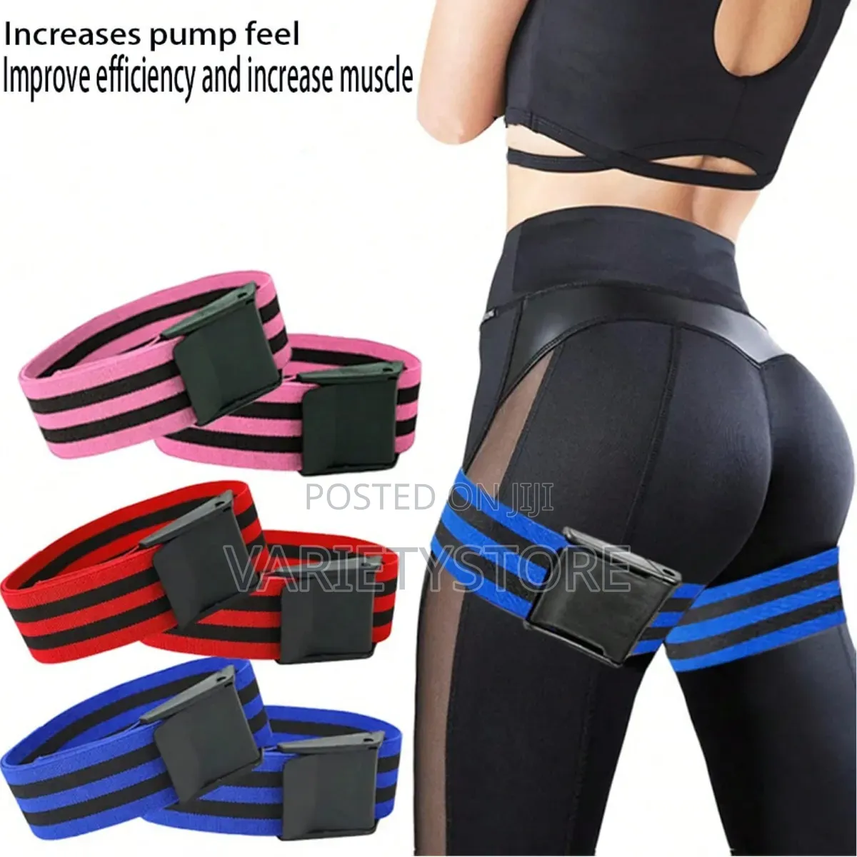 Adjustable BFR Leg Restriction Bands