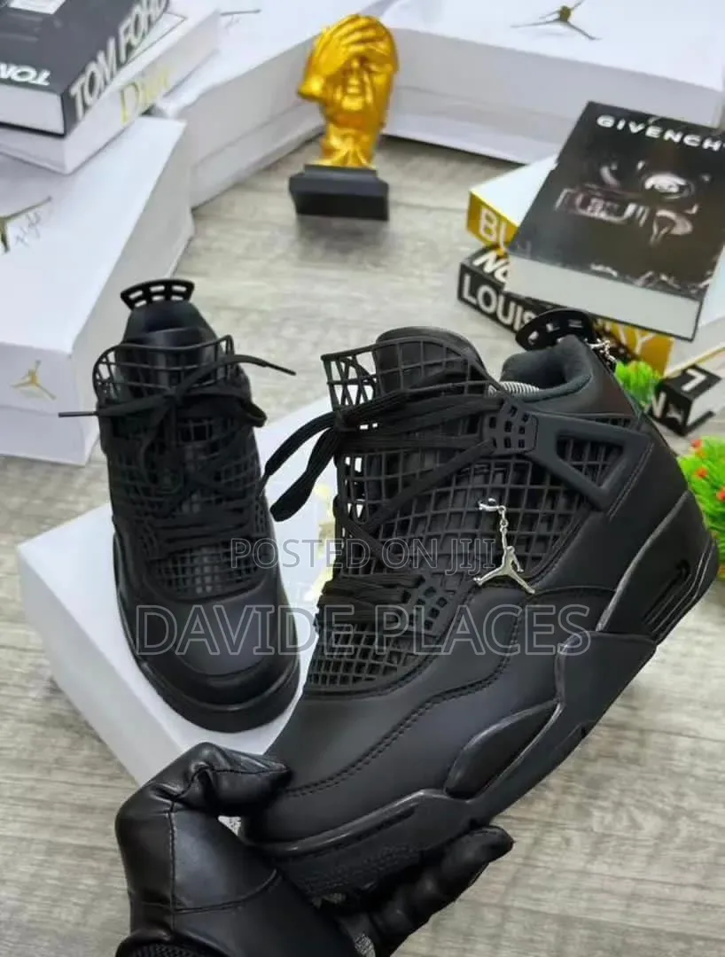 Quality Original Air-Jordan Unisex Sneakers Black