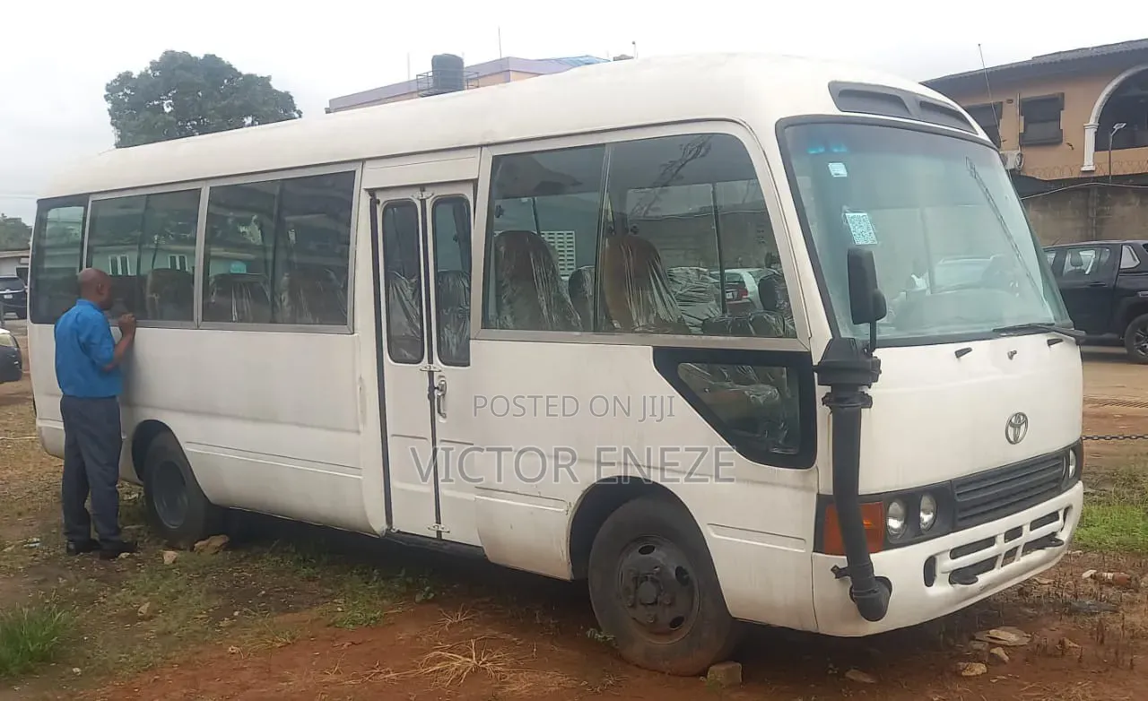 Toyota Coaster 2017 White
