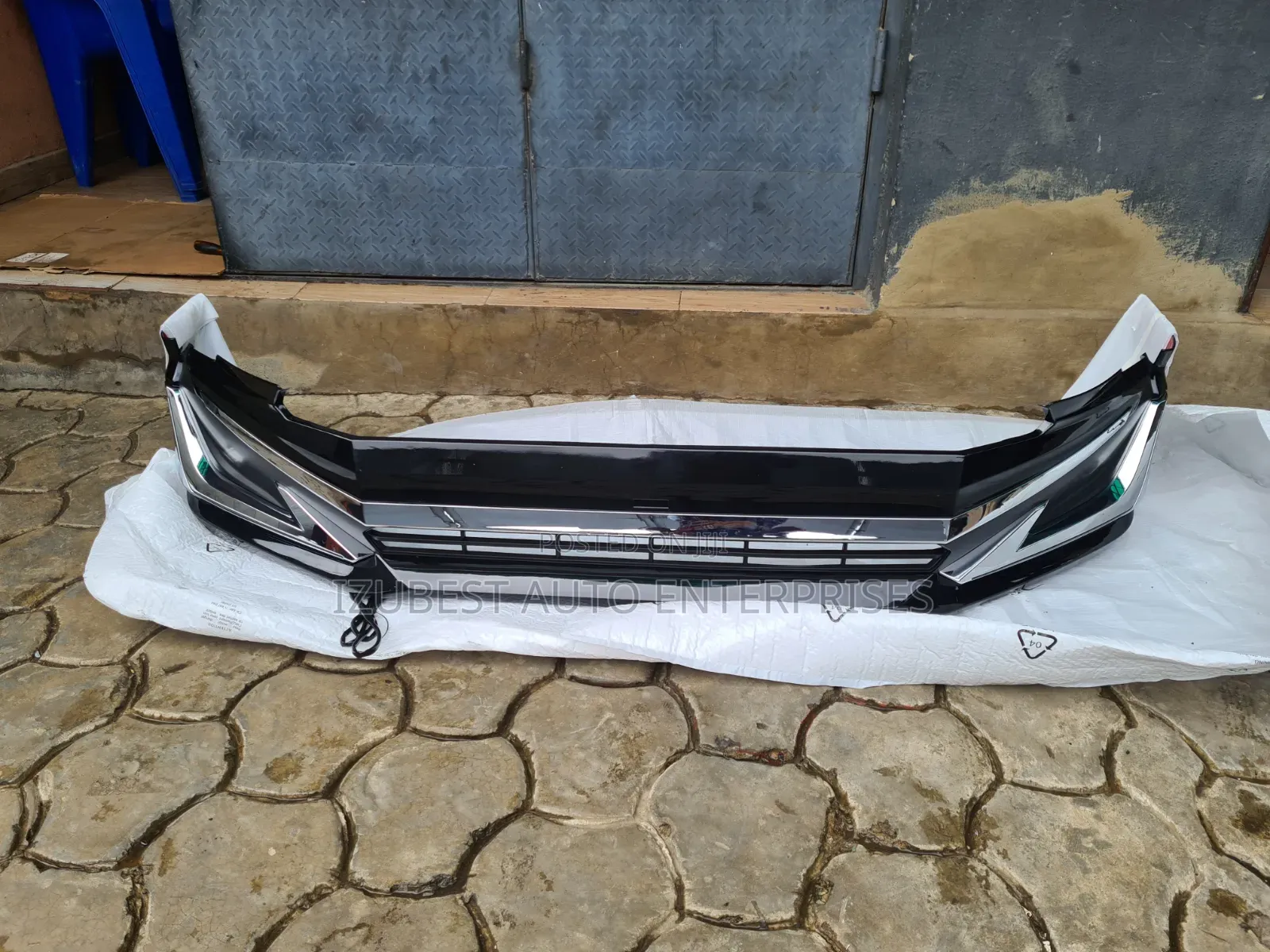Front Bumper Spoiler Toyota Prado