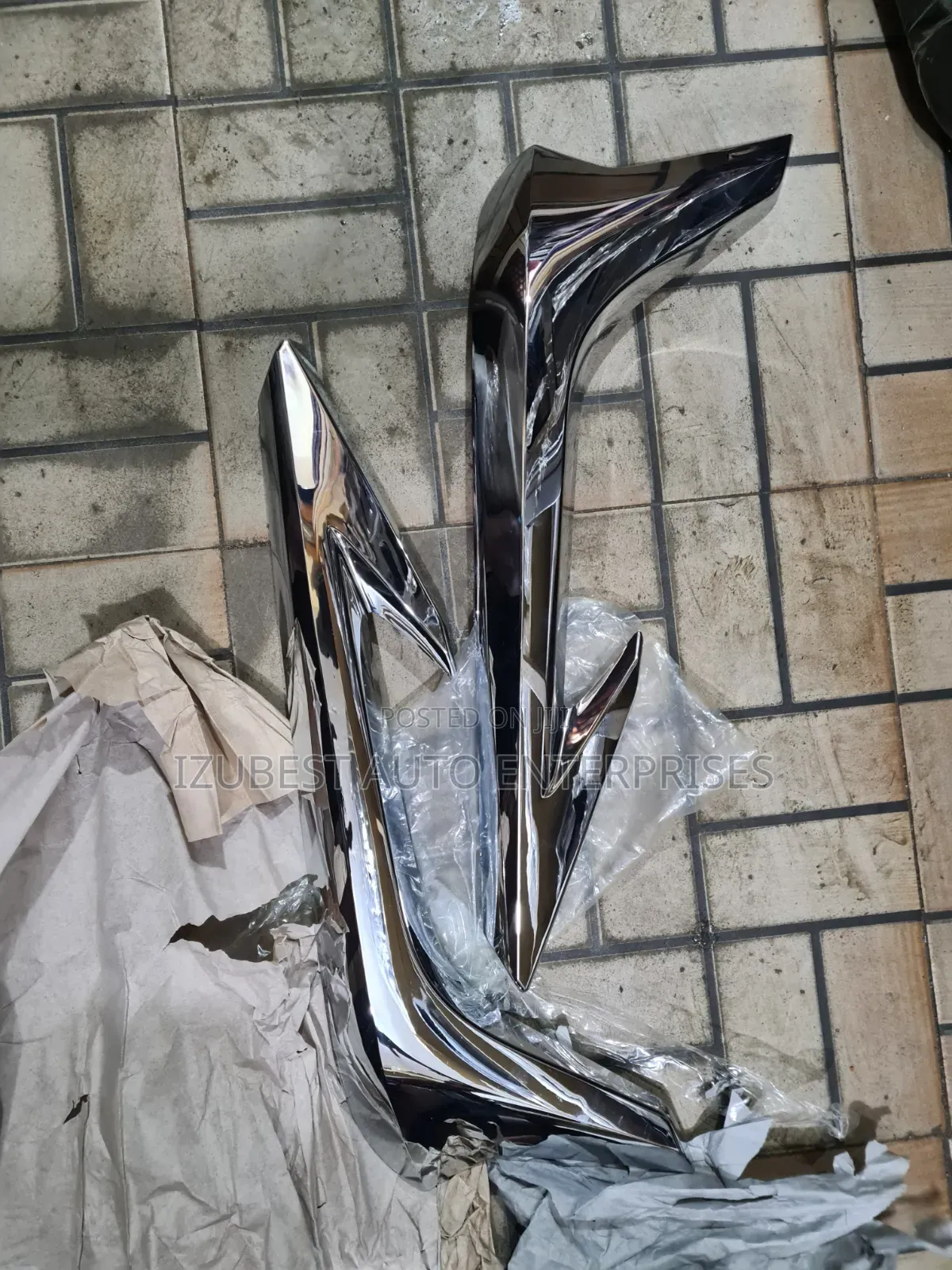 Front Bumper Spoiler Toyota Prado