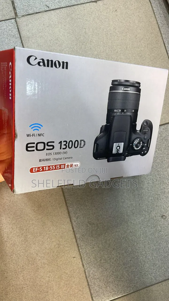 Canon Eos 1300d Ef-S 18-55mm 18.7mp DSLR Camera