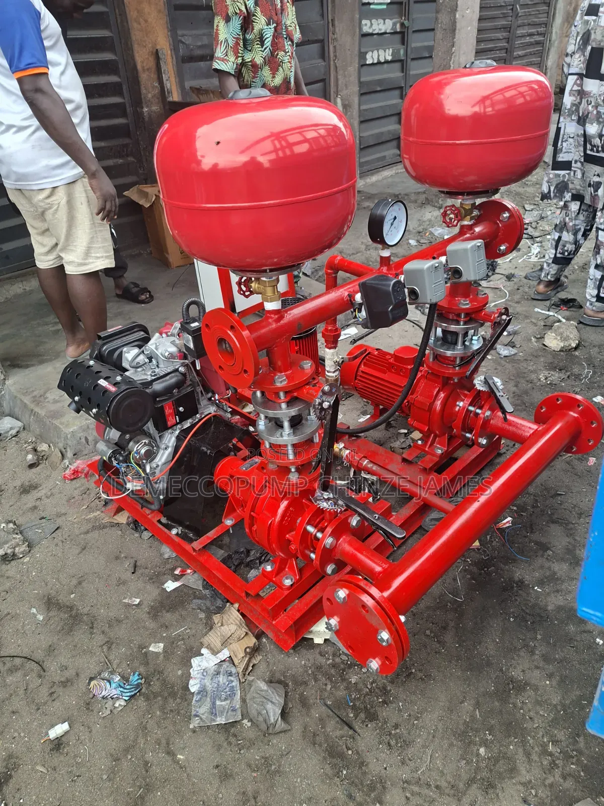 Fire Hydrant Pump Machine