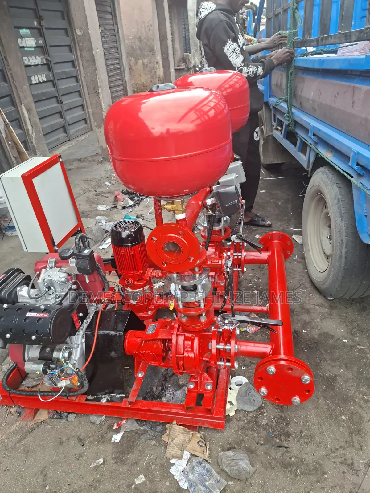 Fire Hydrant Pump Machine