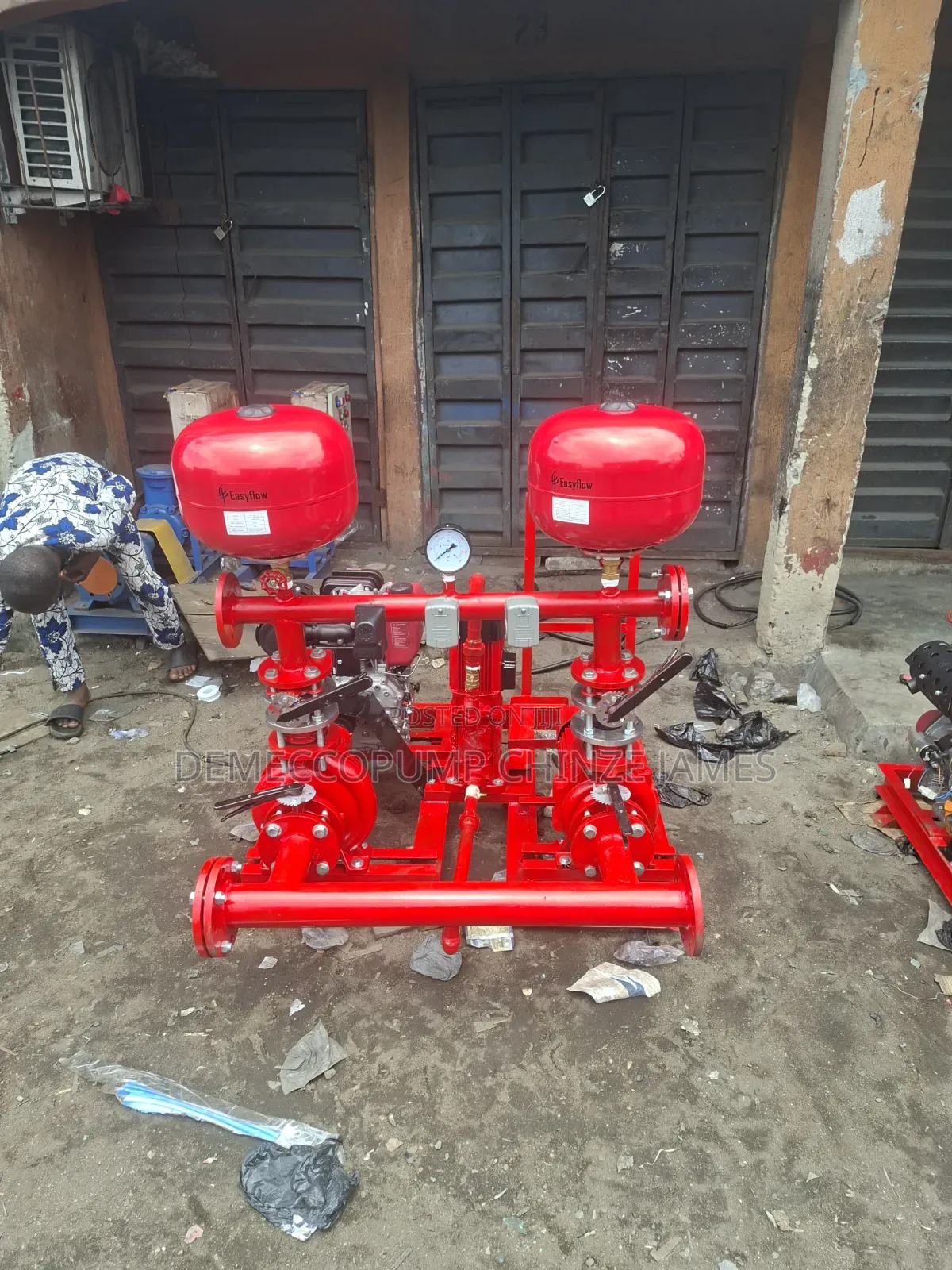 Fire Hydrant Pump Machine