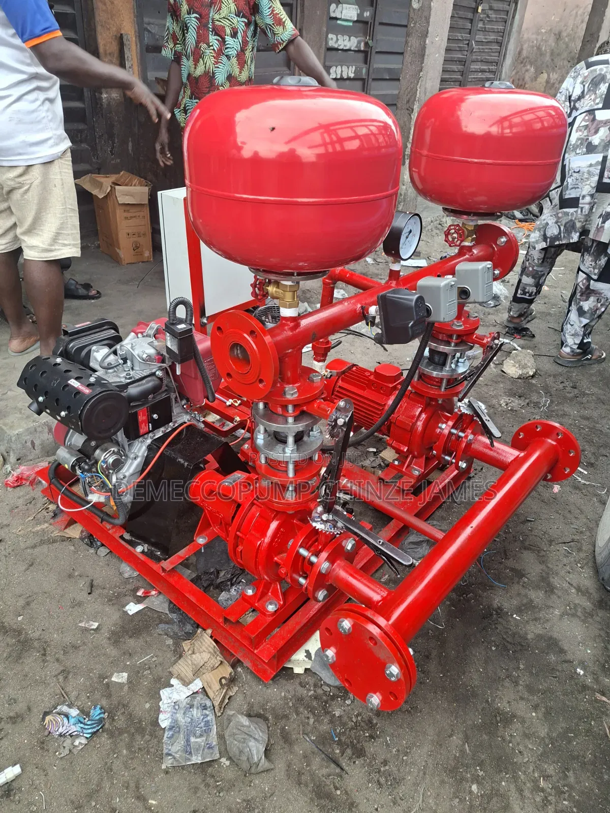 Fire Hydrant Pump Machine