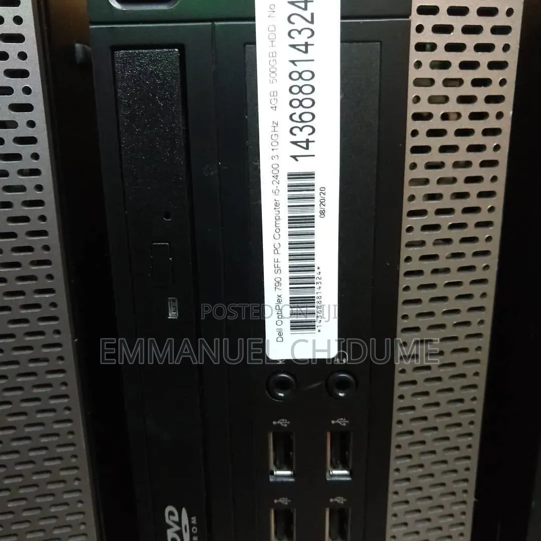 Desktop Computer Dell OptiPlex 790 8GB Intel Core i5 HDD 500GB