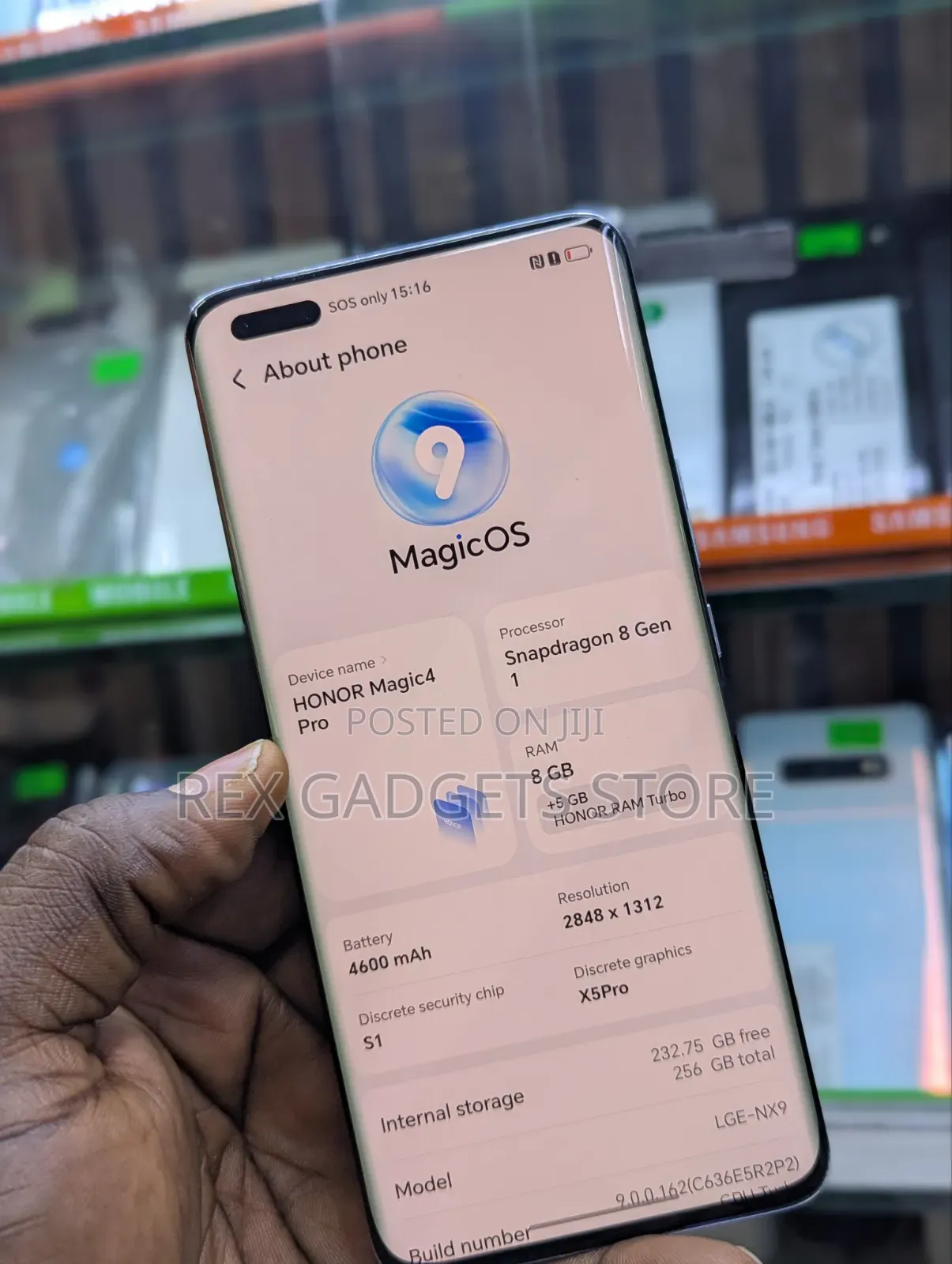 Honor Magic4 256 GB Gray