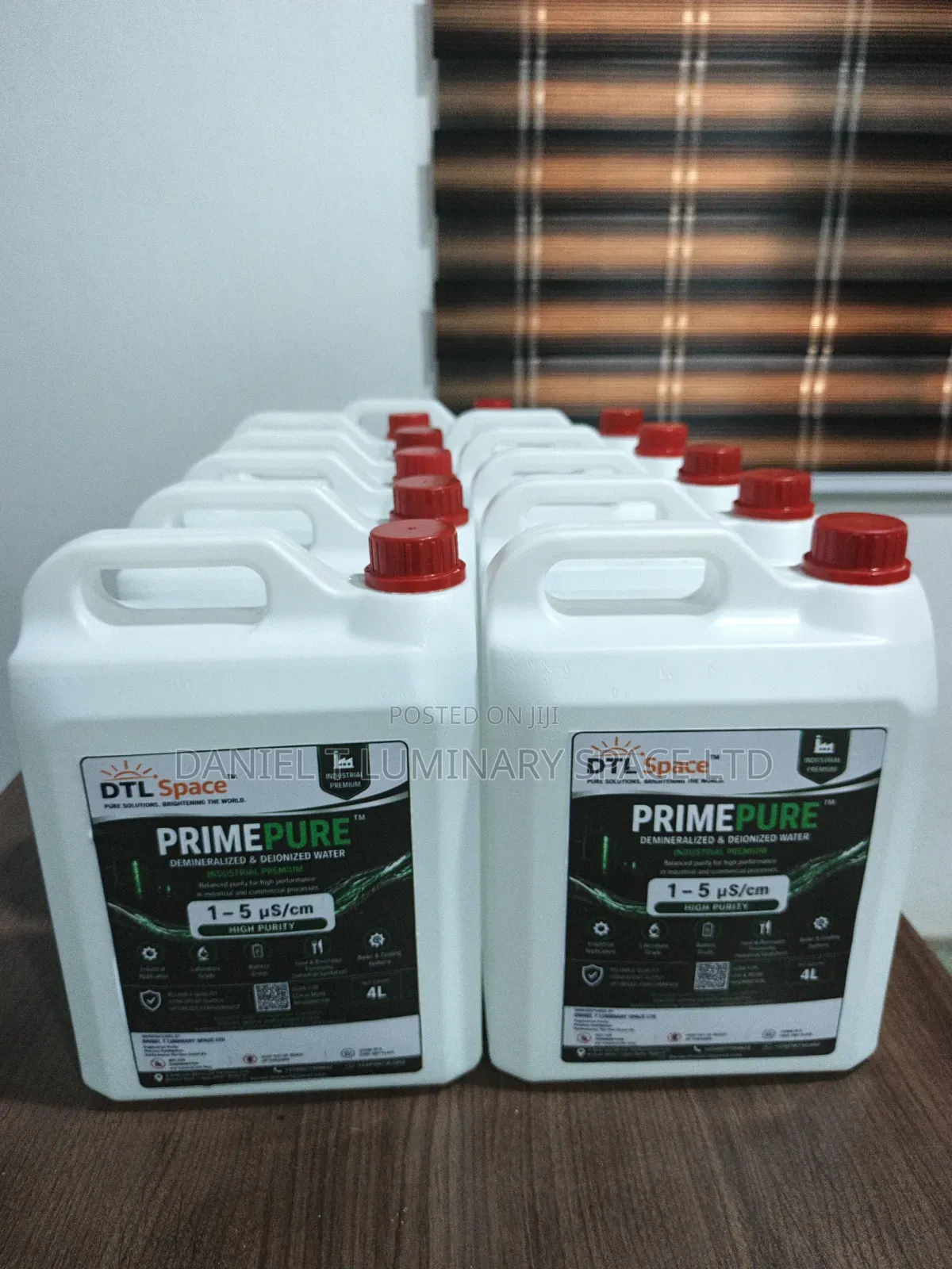 Distilled Water for Inverter Batteries (Dm, Di Water)