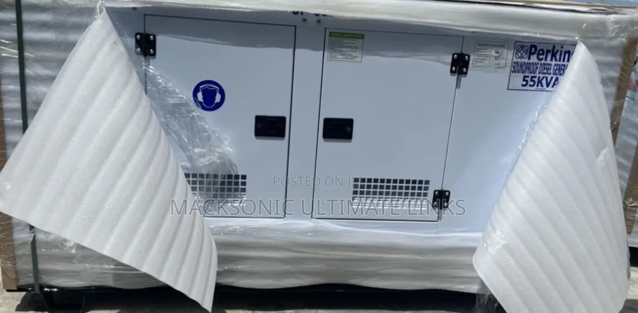 Perkins 55kva Soundproof Diesel Generator