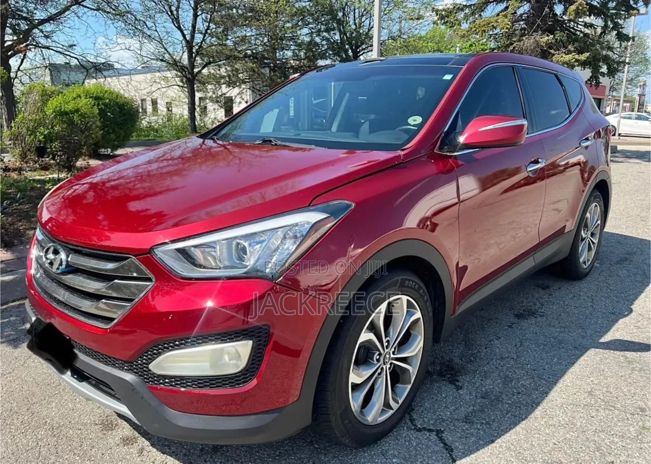 Hyundai Santa Fe 2013 Red