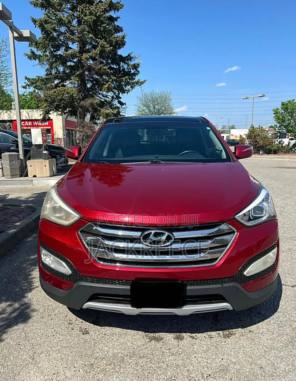 Hyundai Santa Fe 2013 Red
