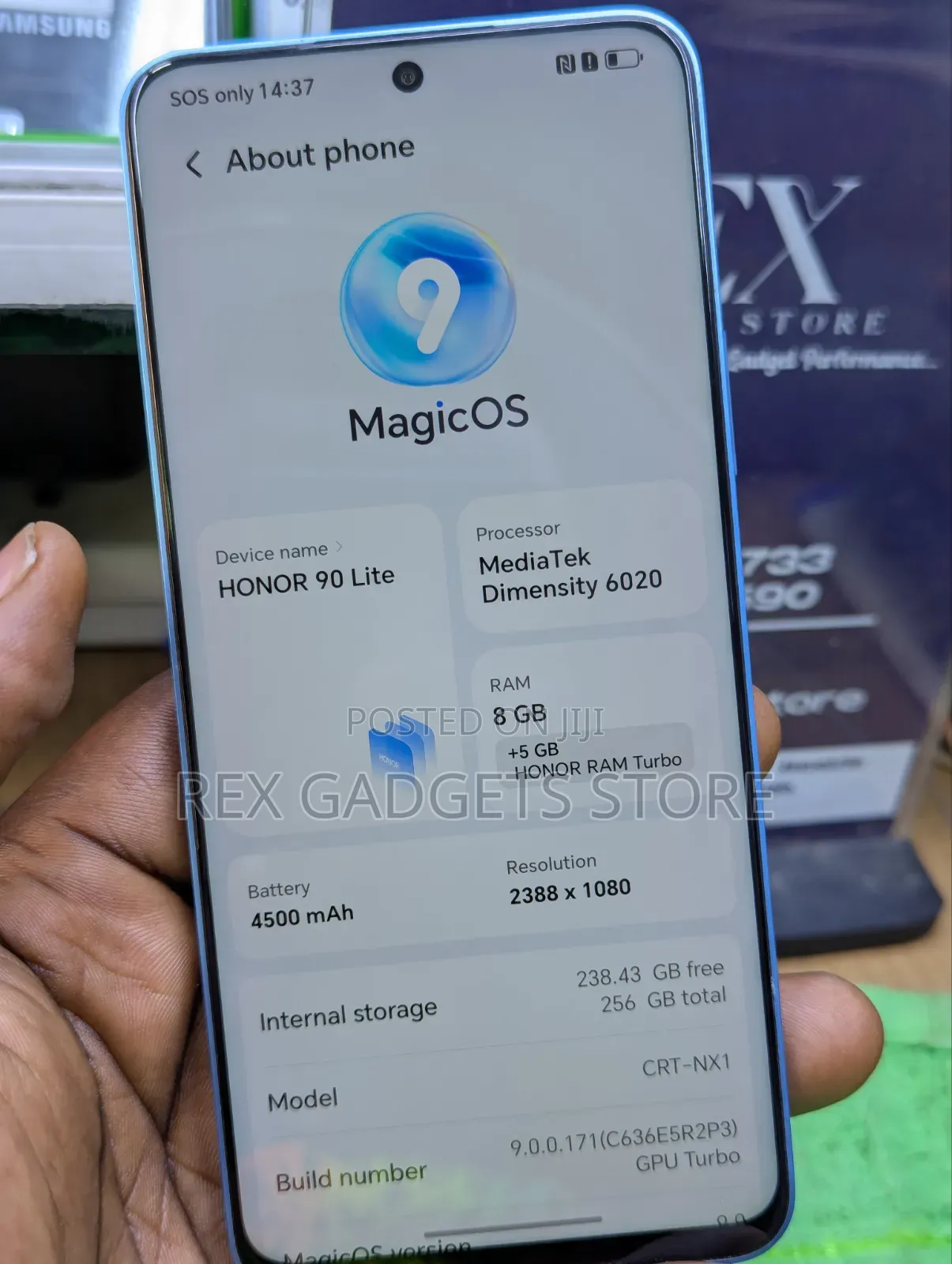 Honor 90 Lite 256 GB Blue