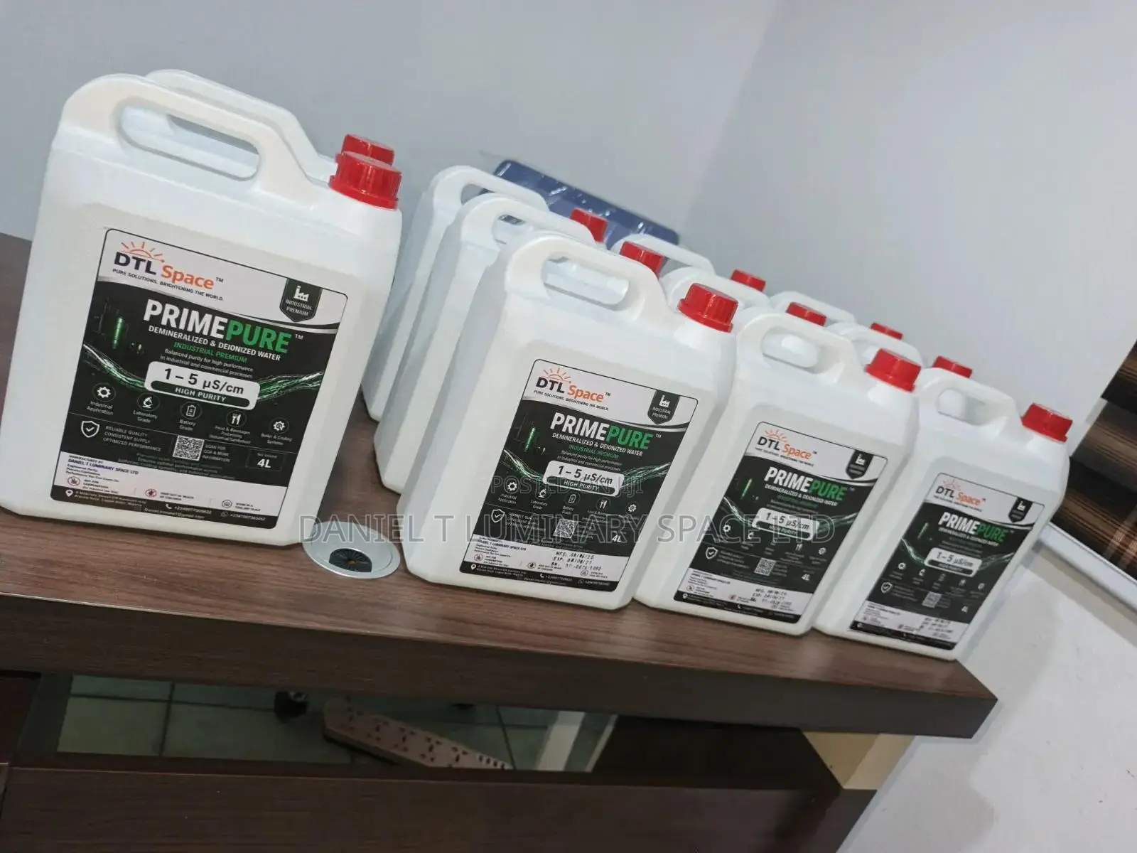 Laboratory Distilled Deionized Water – Analytical Grade / Prime Pure
