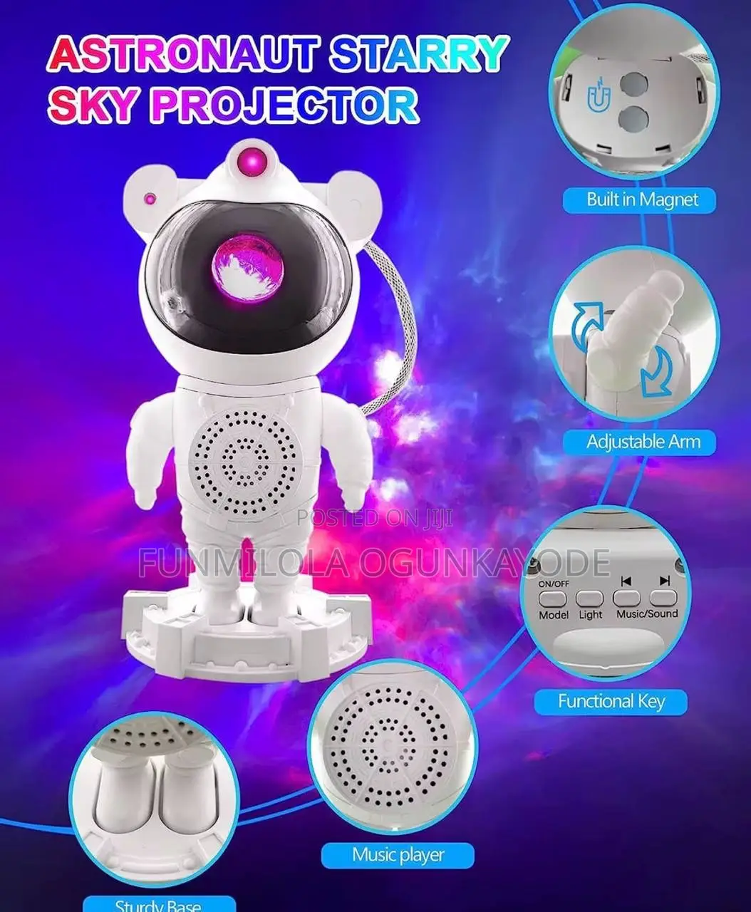 Astronaut Light Projector