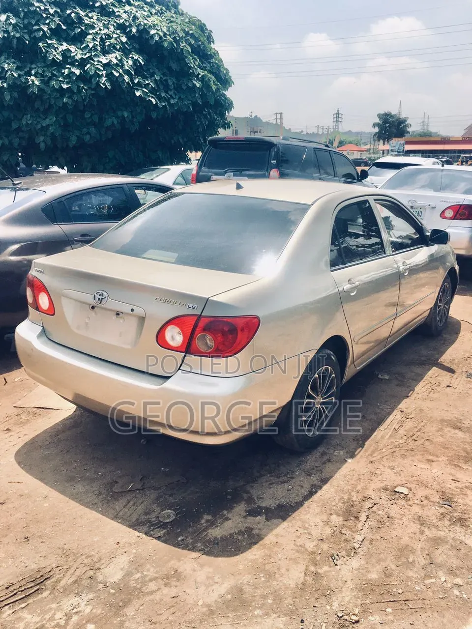 Toyota Corolla 2006 Gold