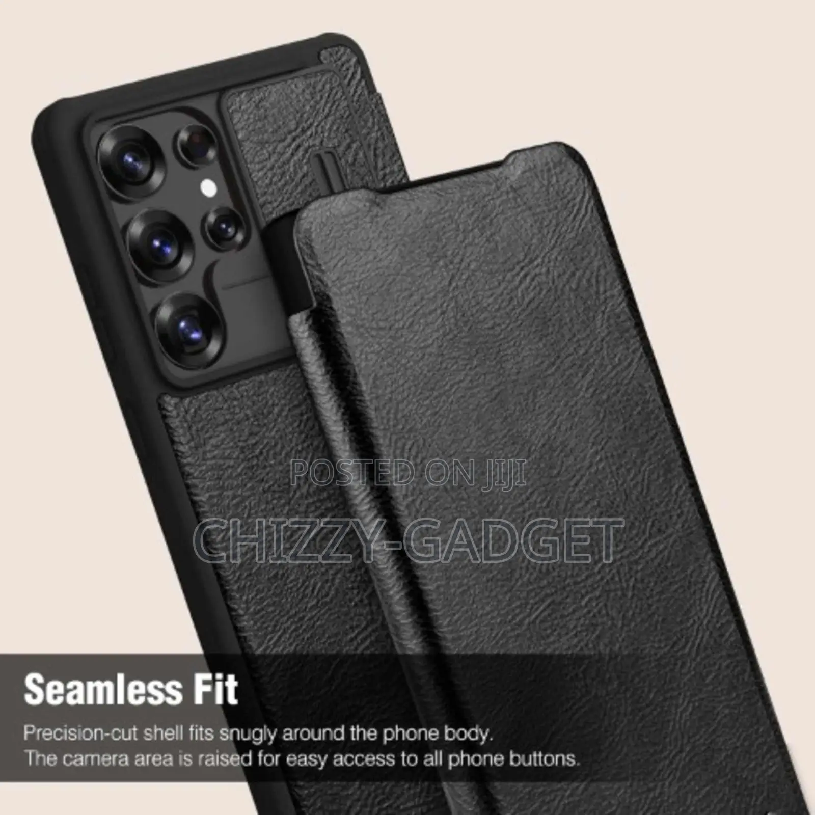 Samsung Galaxy S24,S25 ,S26 Ultra Luxury Leather Flip Case