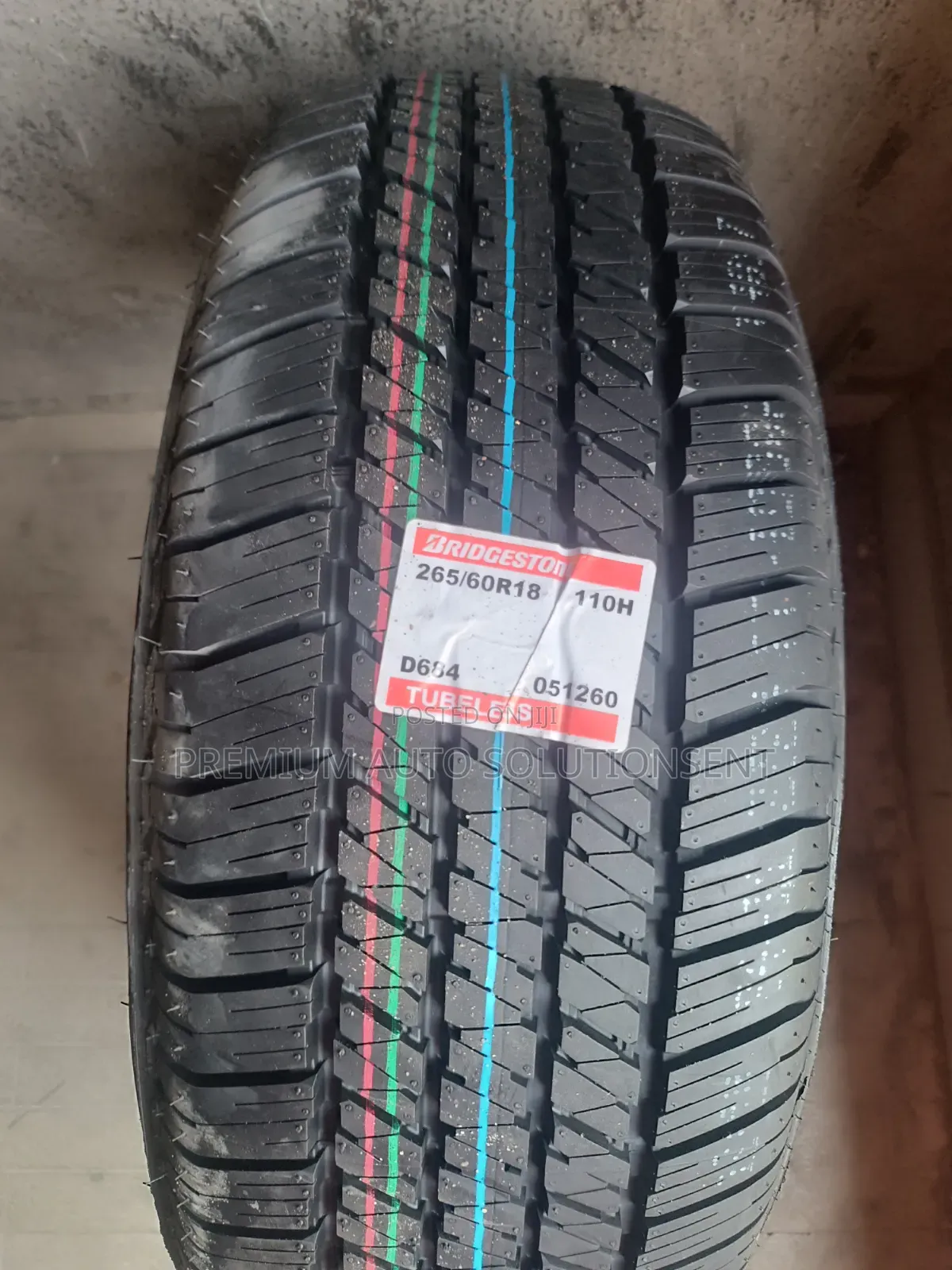 Brand New 265/65r17 265/60r18 Bridgestone