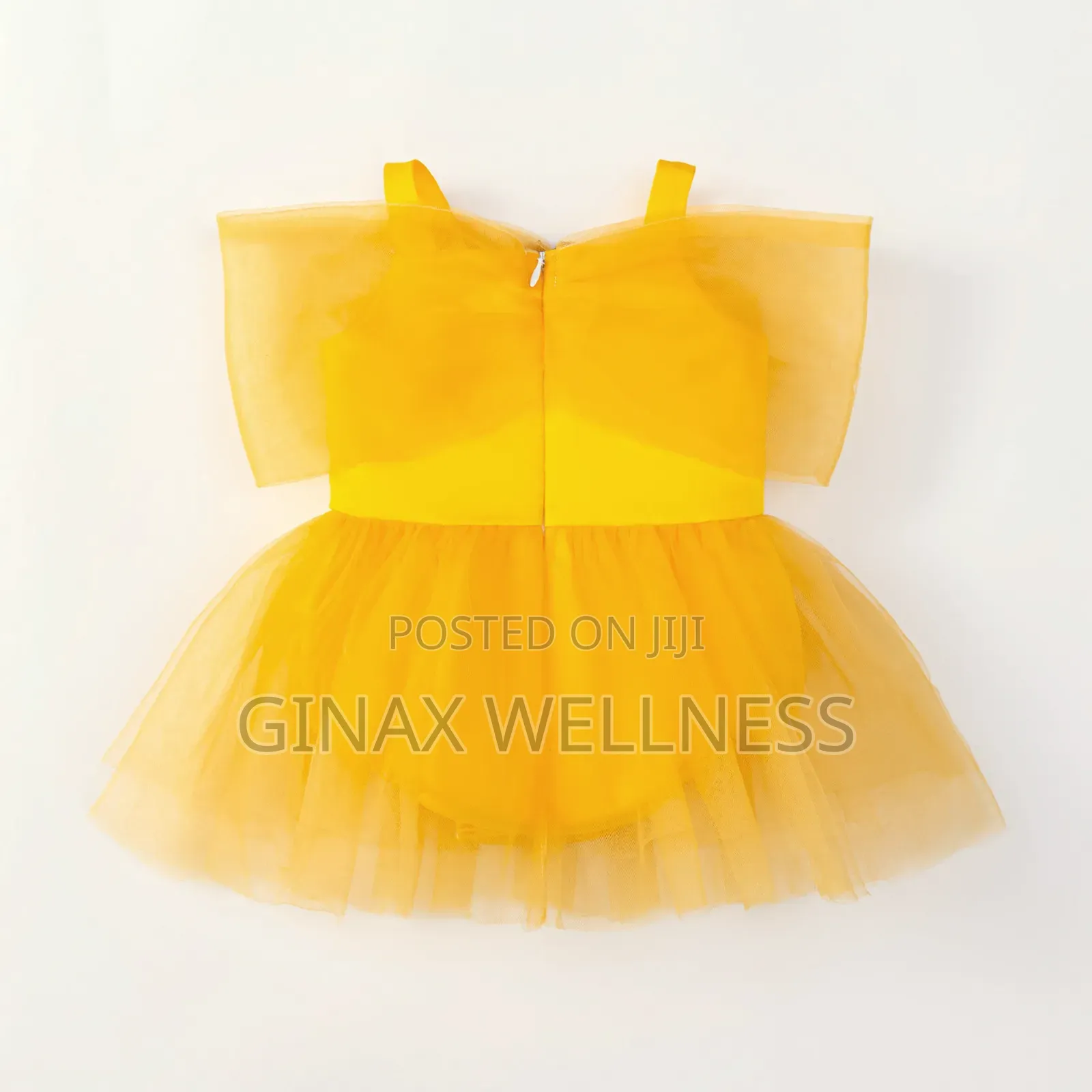 Baby Girl's Tulle Princess Dress With Bow (1-12 Months)