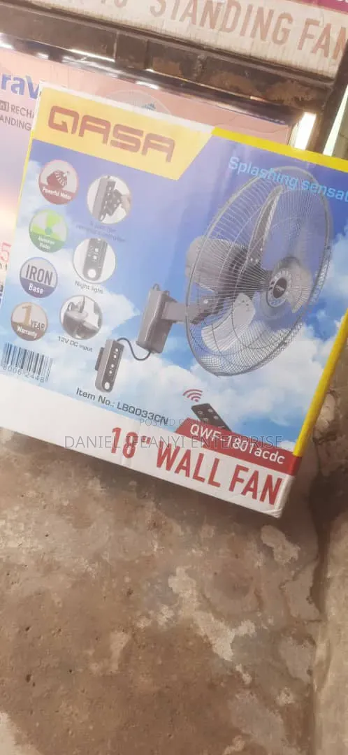 Wall Fan 18inches Ac/Dc Gasa