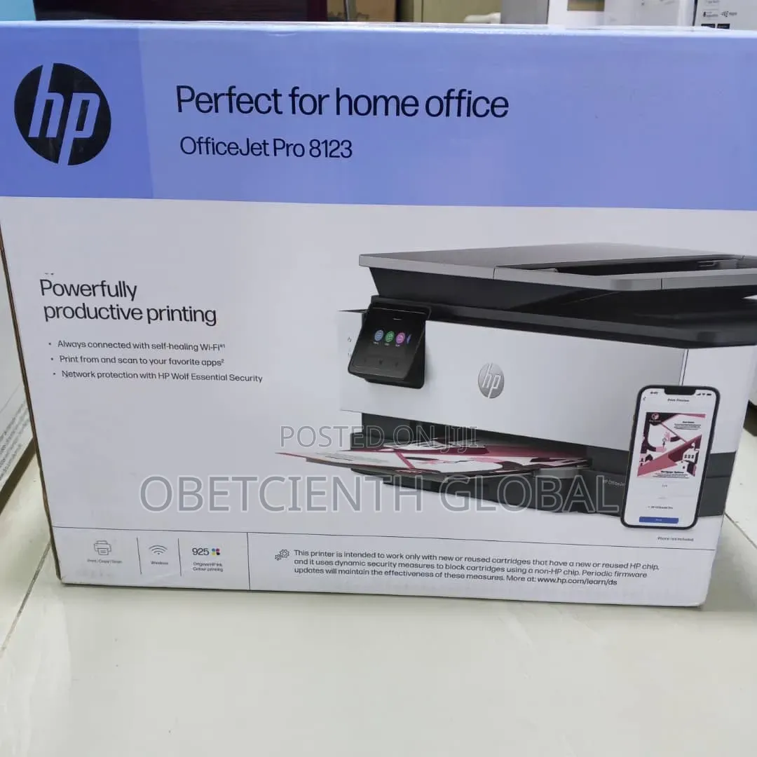 Hp Officejet Pro 8123 All-in-One Inkjet for Home Office/Small Biz