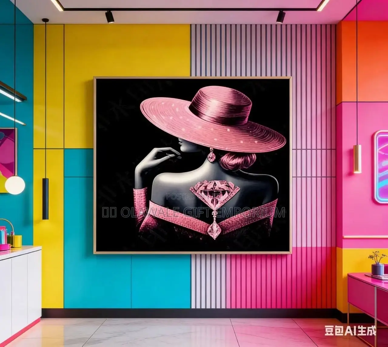 60by60cm Acrylic Wall Frame