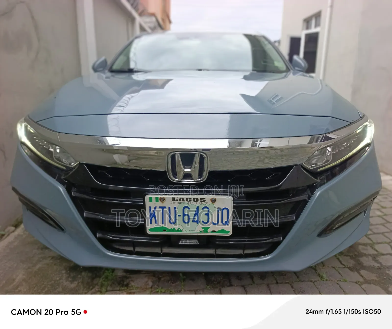 Honda Accord 2019 Teal