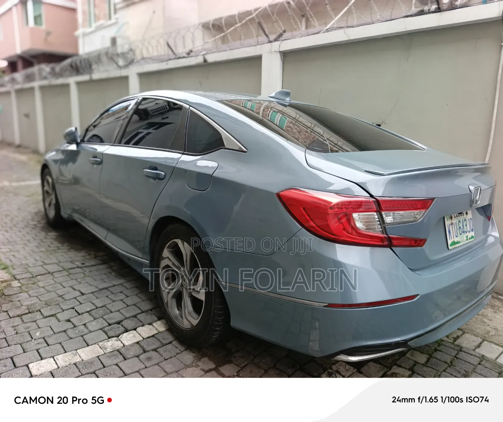 Honda Accord 2019 Teal