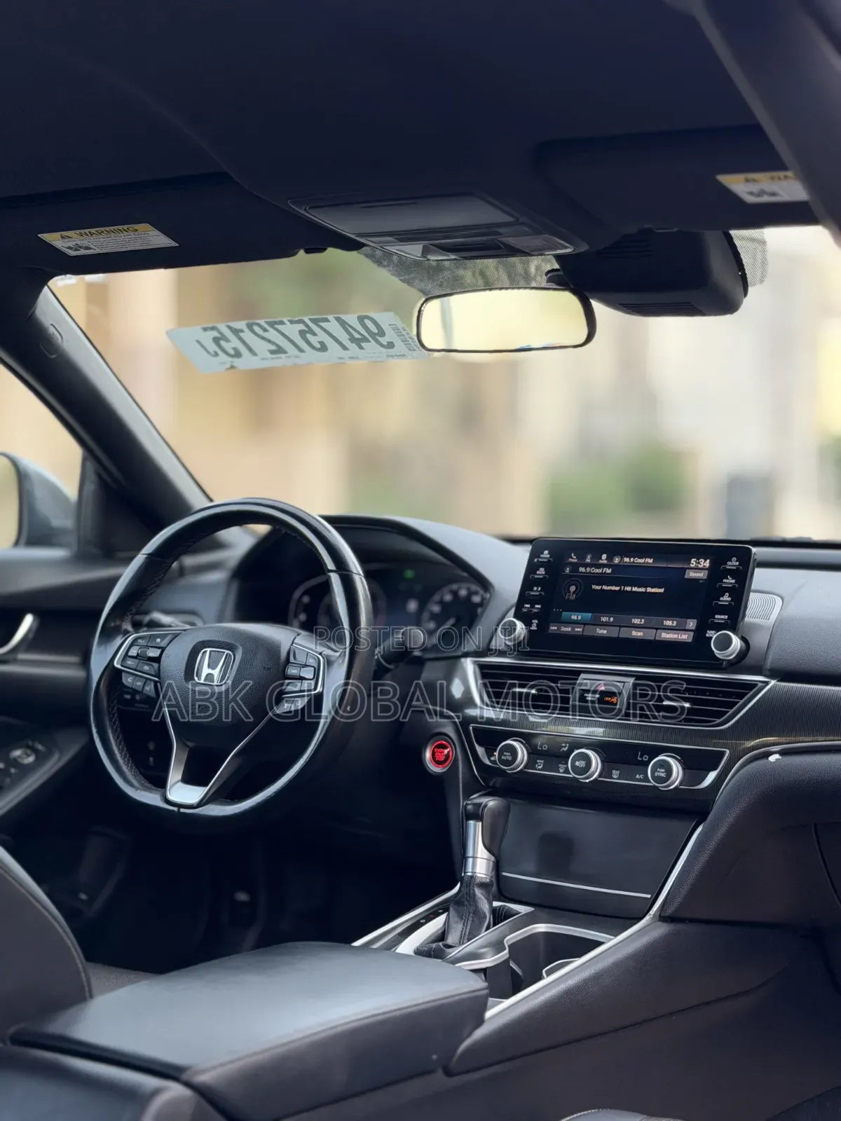 Honda Accord Sport 2018 Gray