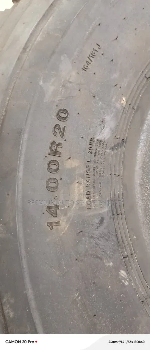 Brand New 14.00-20 Tyre