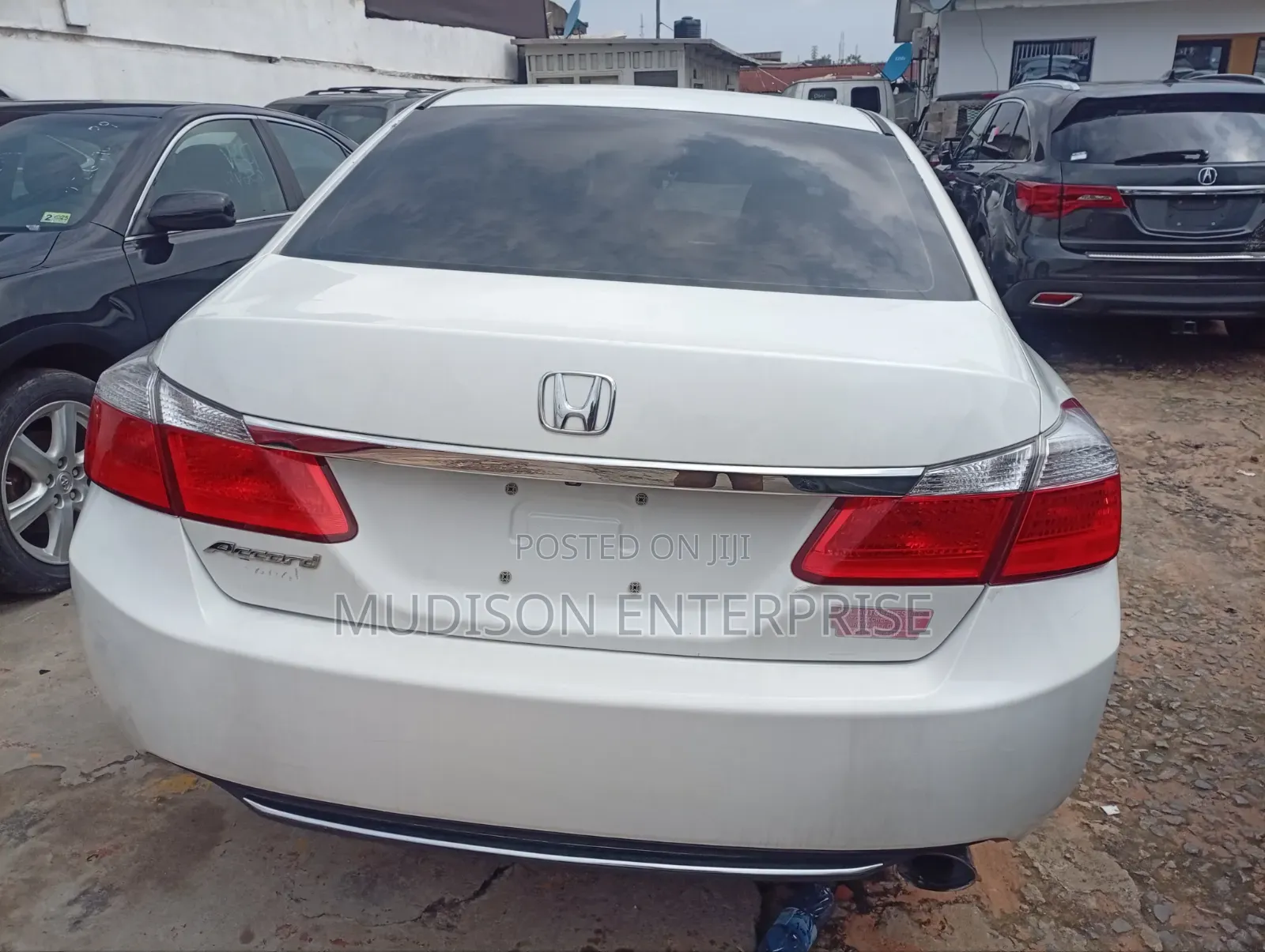 Honda Accord EX 4dr Sedan (2.4L 4cyl CVT) 2014 White