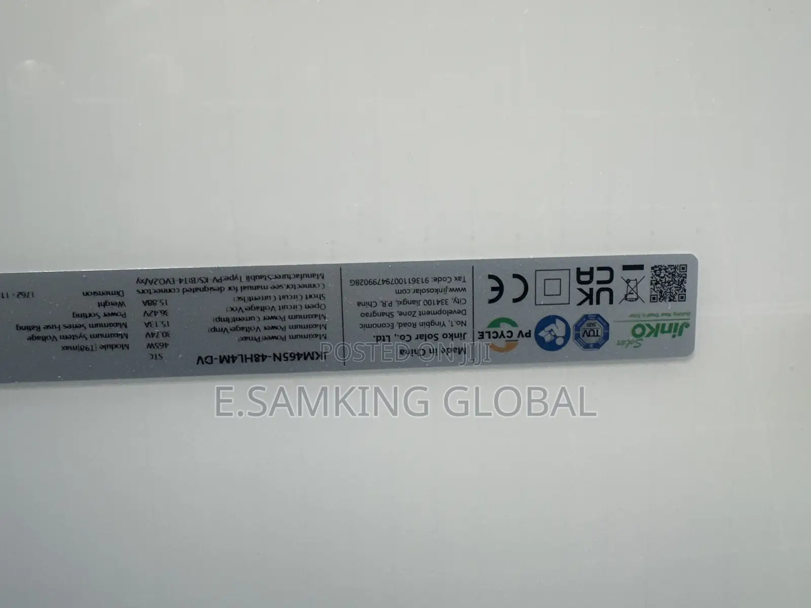 460watt Original Jinko Solar Panels