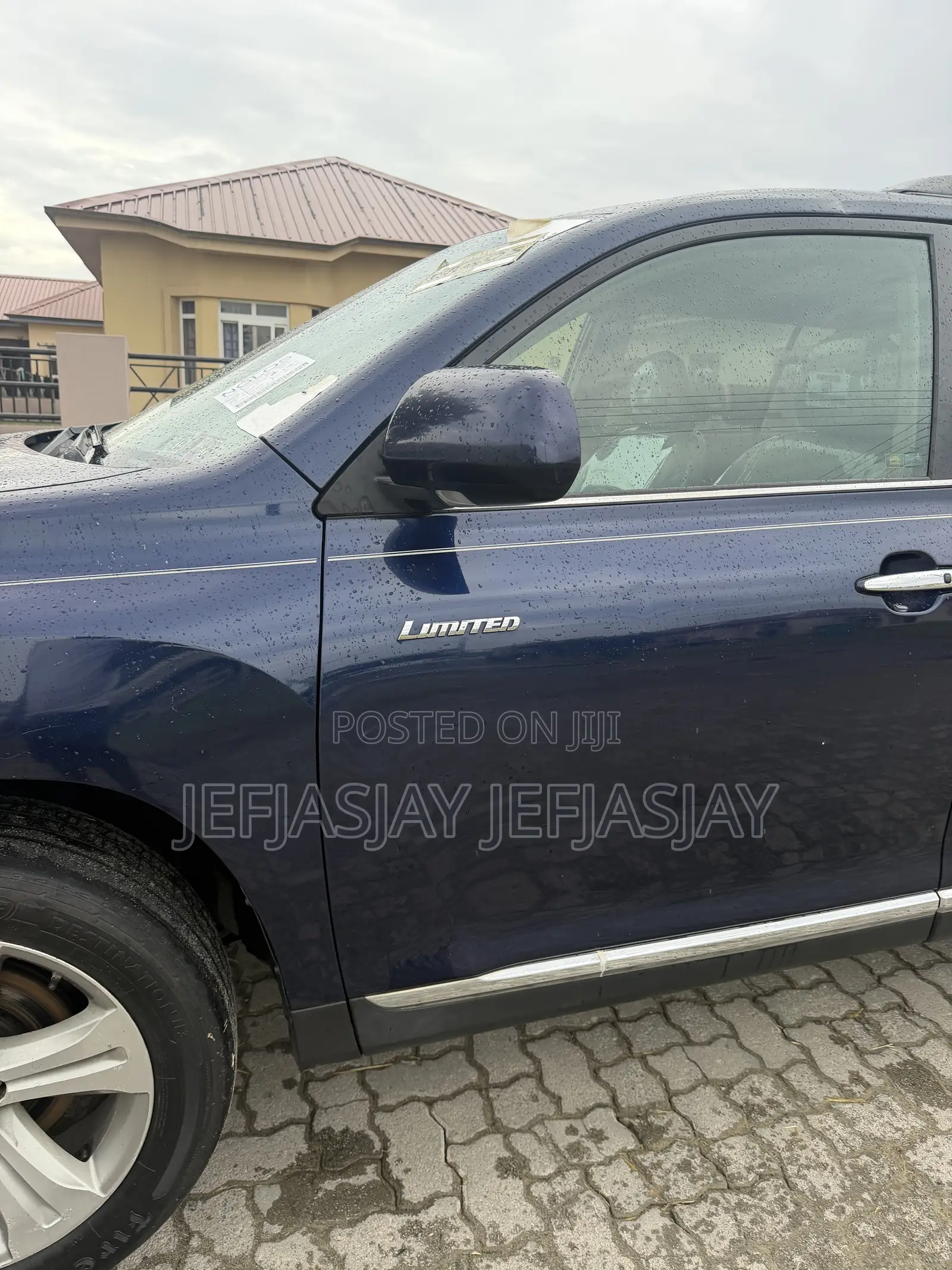 Toyota Highlander Limited 2012 Blue
