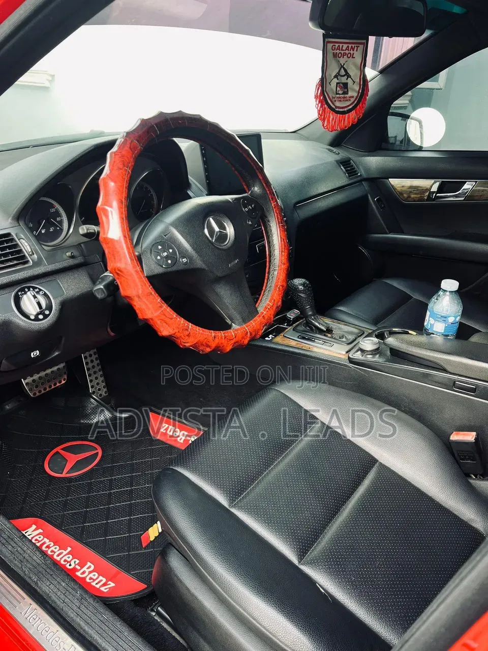 Mercedes-Benz C350 2009 Red