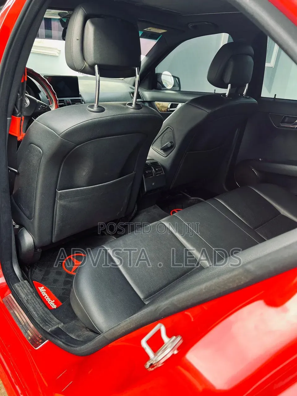 Mercedes-Benz C350 2009 Red