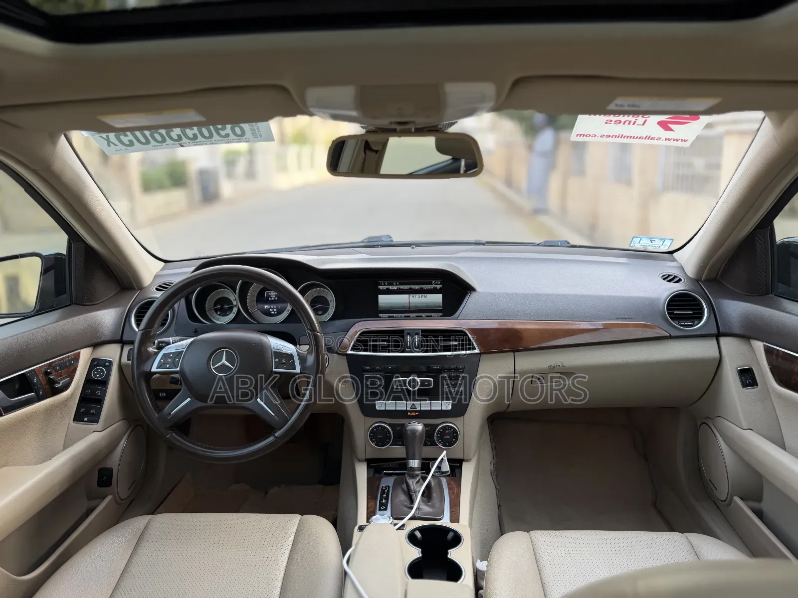 Mercedes-Benz C300 2014 Black