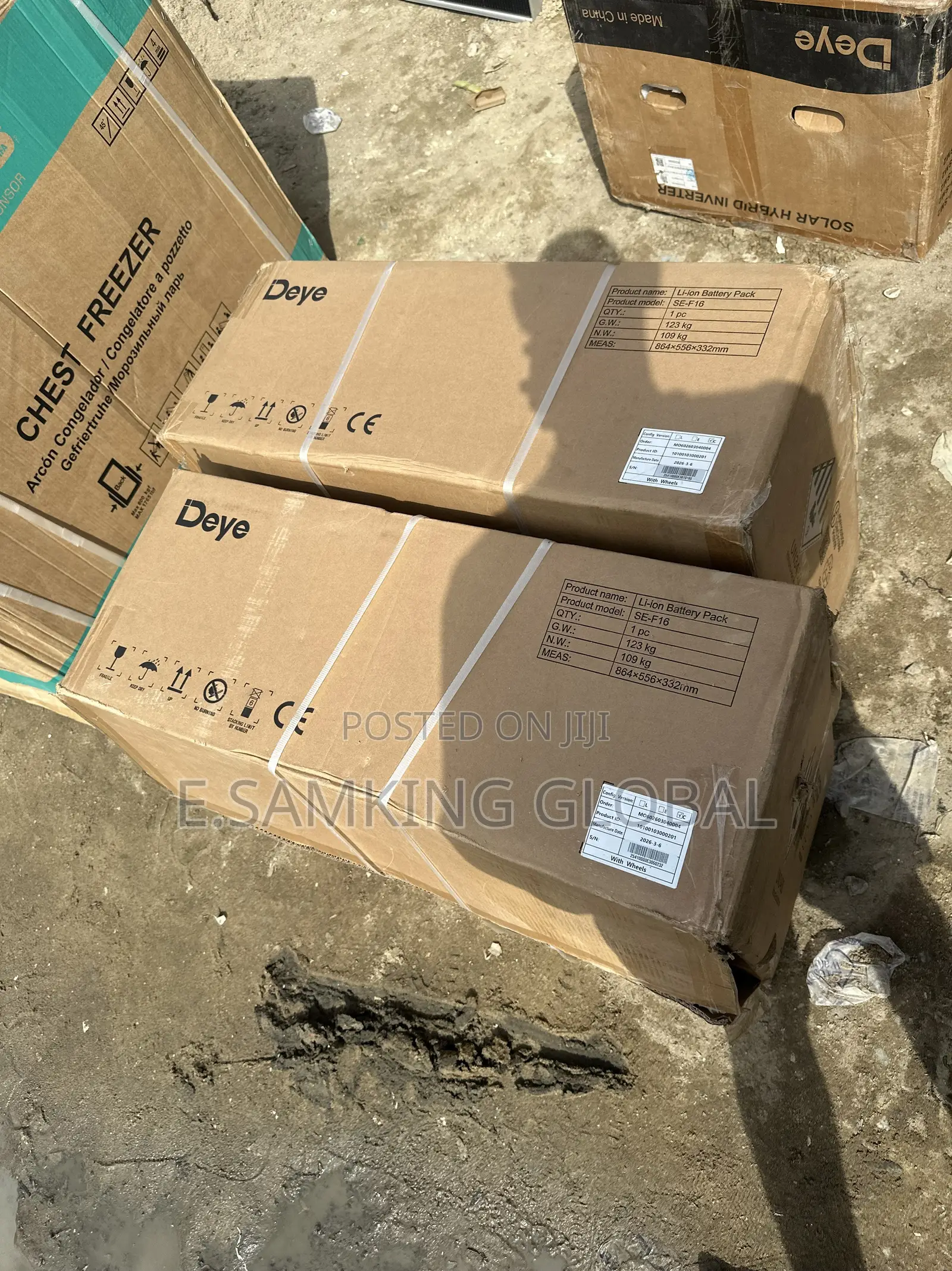 16kwh Deye Lithium Ion Batteries
