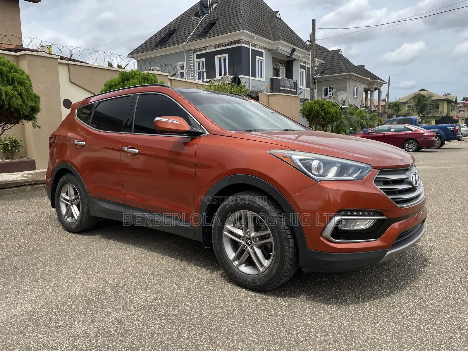 Hyundai Santa Fe SE AWD 2018 Orange
